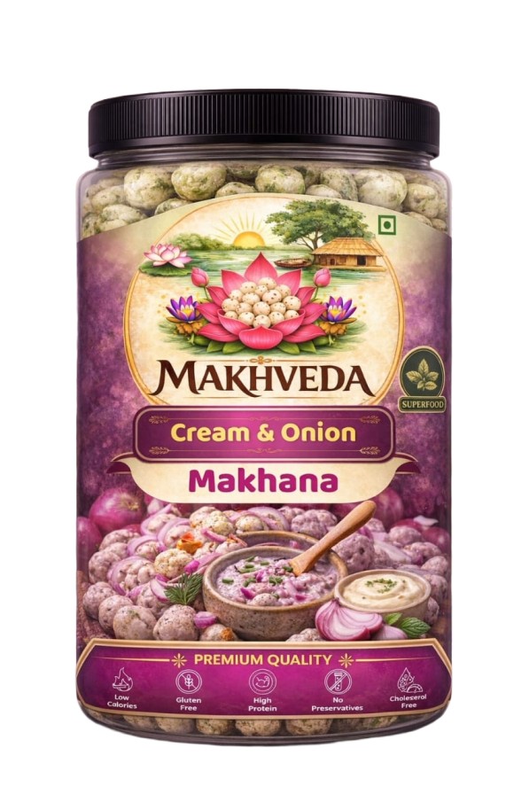 Makhveda Cream Onion Makhana